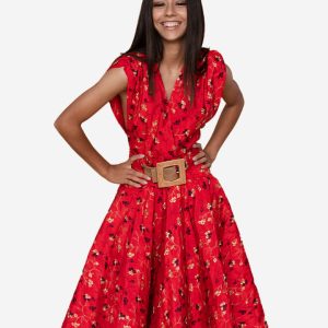 fashion-designer-template-product-img-11 Floral short dress red